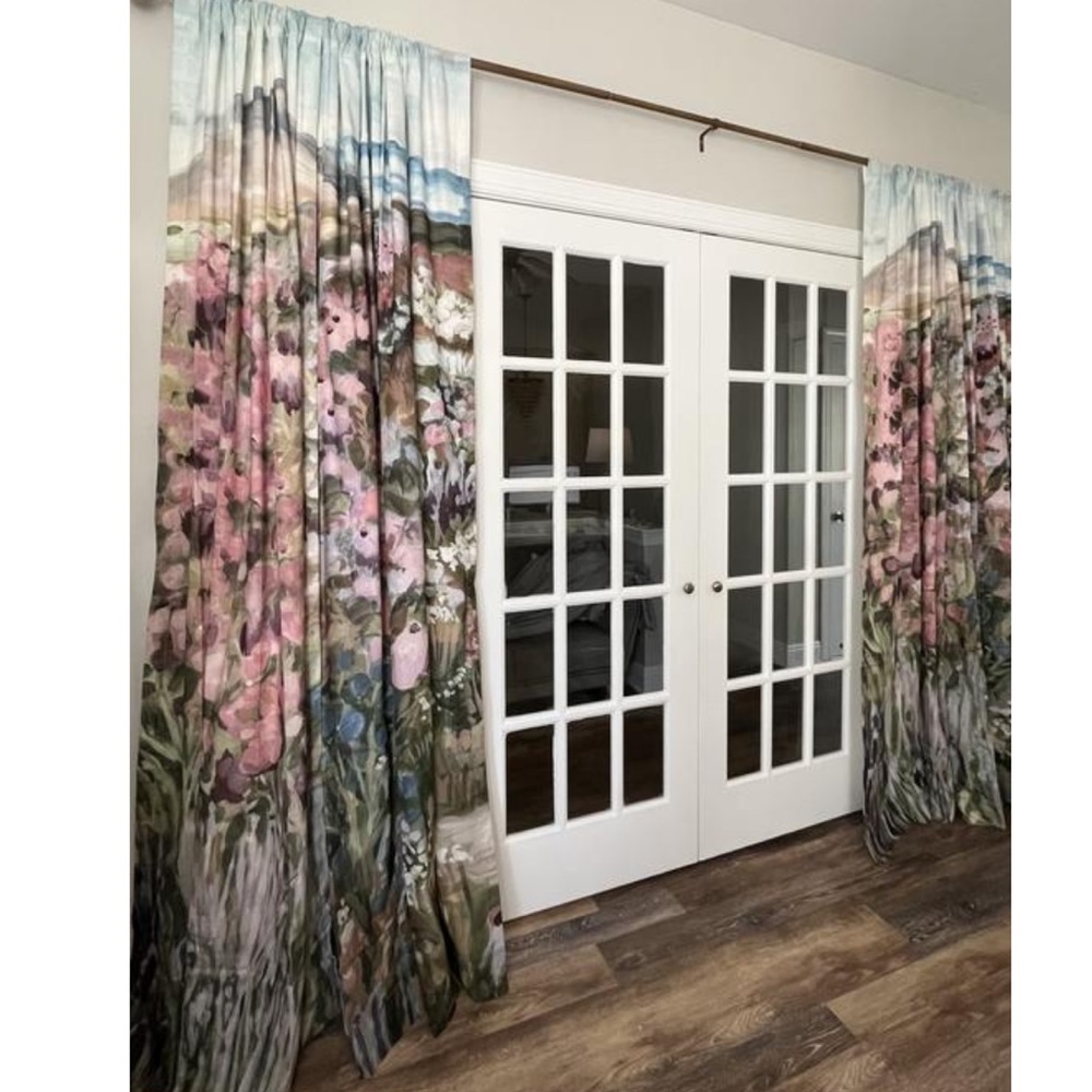 Landscape Curtain Panels Set - Picture 9 of 10